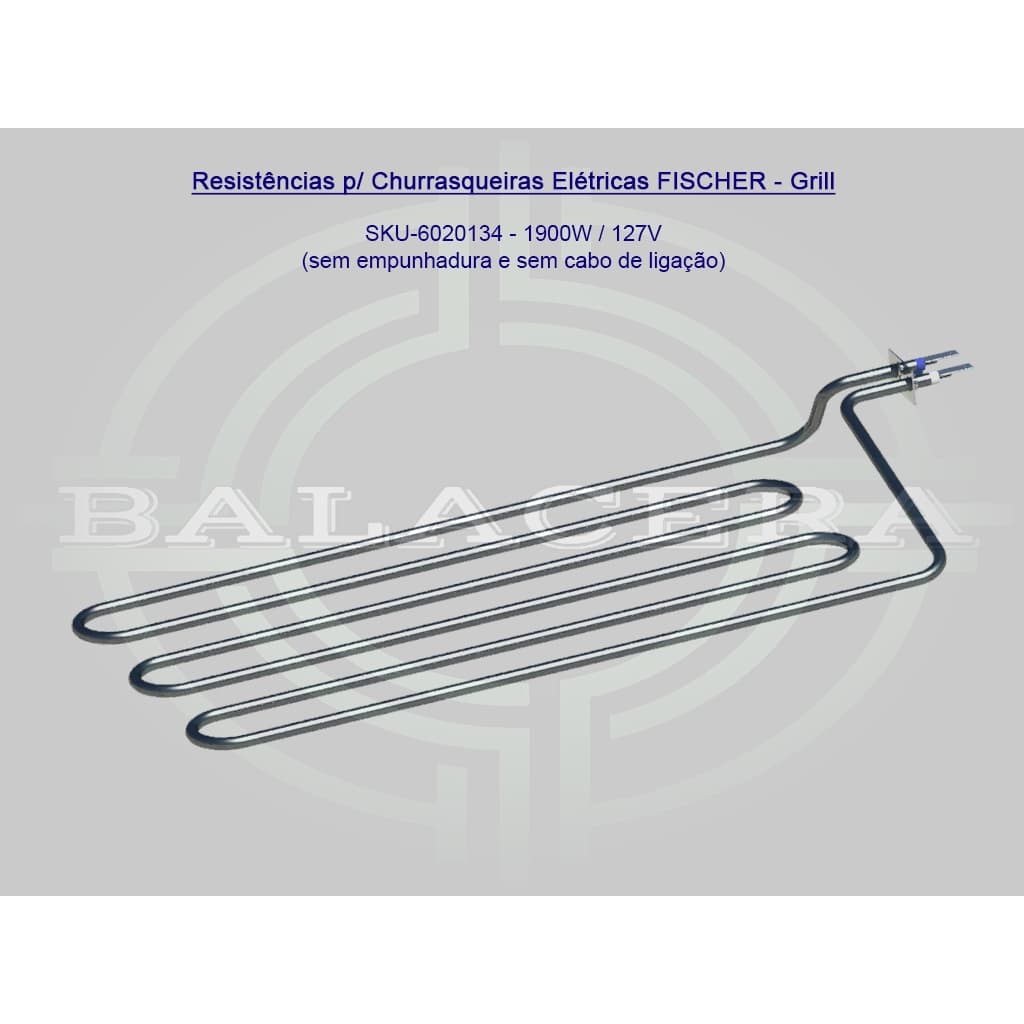 RES para Churrasqueira FISCHER GRILL