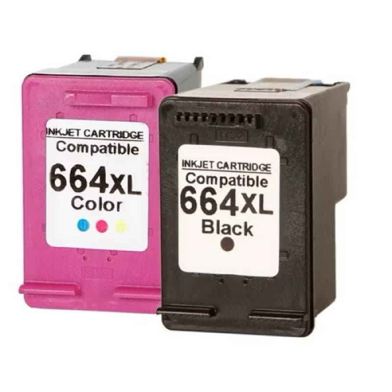 kit de cartuchos jato de tinta 664XL preto + colorido pode ter certeza que esse cartucho é o ideal para você
