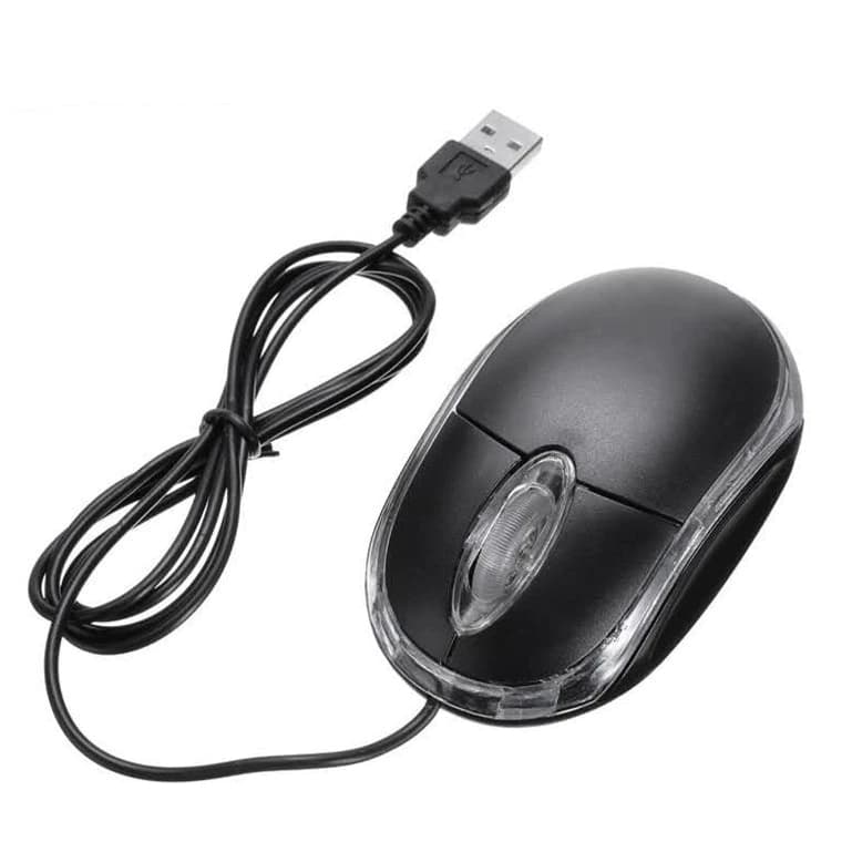 Kit 2 Mouse Com Fio Usb Notebook Computador Ergonômico  Sensor óptico de alta precisão 1600 DPI