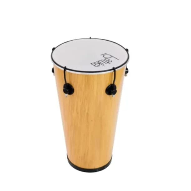 Timba 50X11" Madeira/Verniz 5 Afinação Ferragem Pop Pele Leitosa Batuka COD 60040