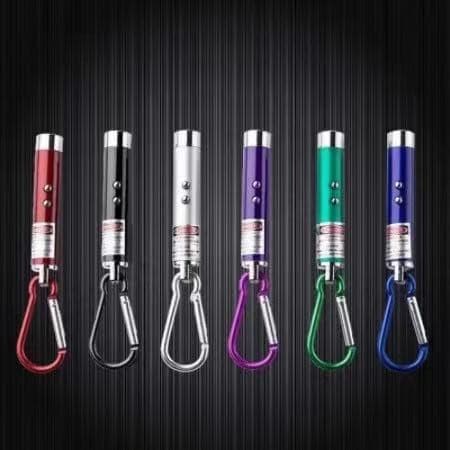 Kit Caneta Laser - 4 em 1 - Acompanha pilha grátis