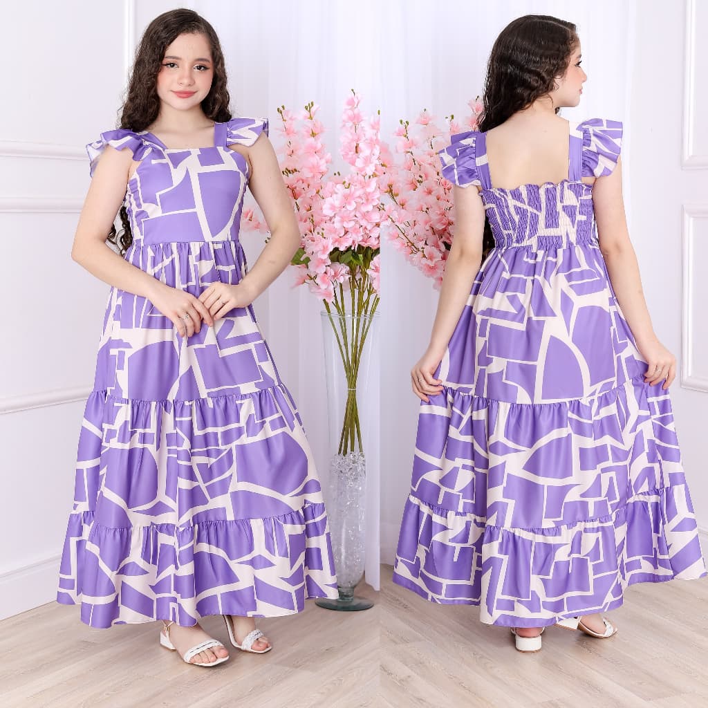 vestido longo tres marias regata estampado/infantil/juvenil/meninas