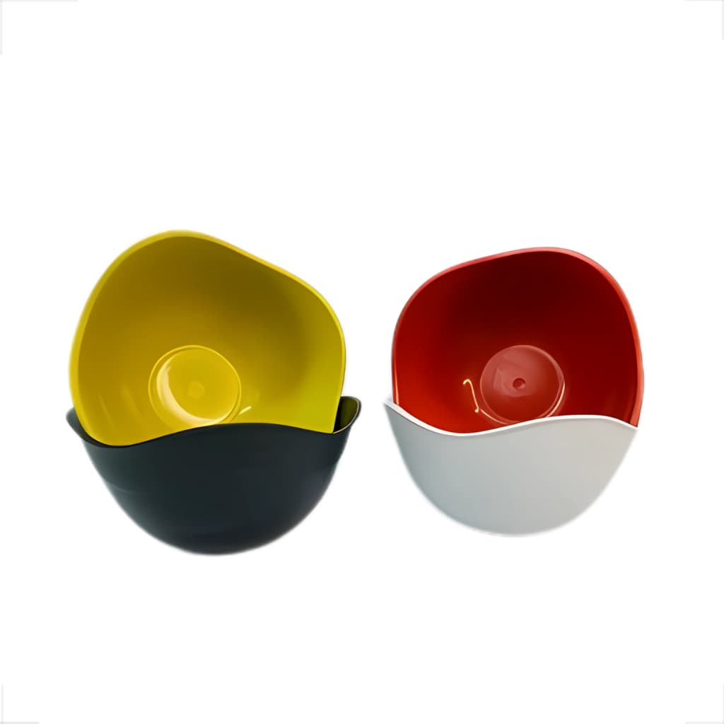 Kit 10 Tigelas Cumbuca Bowl Pote Plástico - 500ml