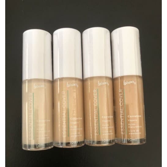 Corretivo Líquido Essential Cover Luisance Longa duração/cobertura média alta/hidratante/matte