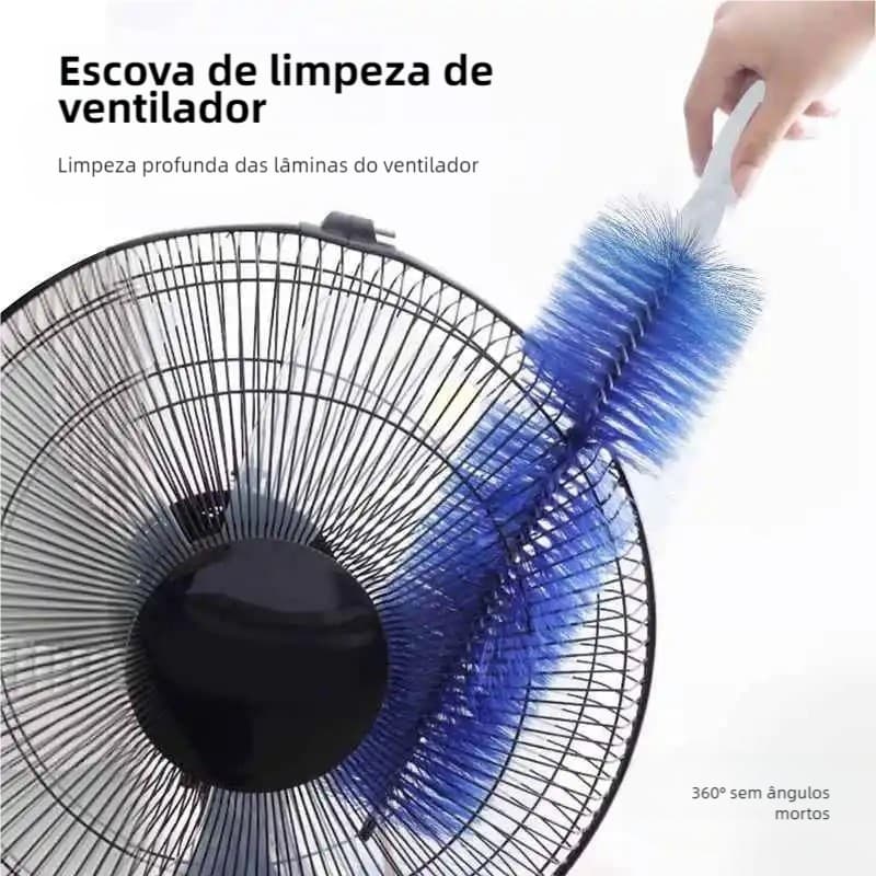 "Limpe facilmente todos os cantos da sua casa. Um kit de limpeza diversificado pode lidar com diferentes cenários de lim