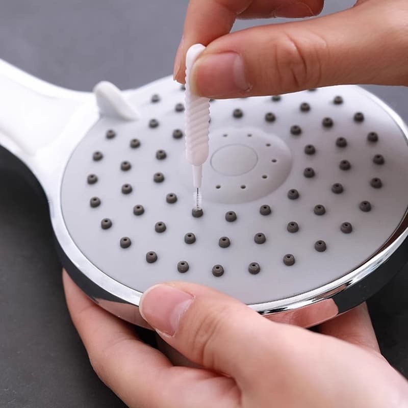 Kit 30 Escova Desentope Chuveiro Mini Limpador Celular Multifuncional