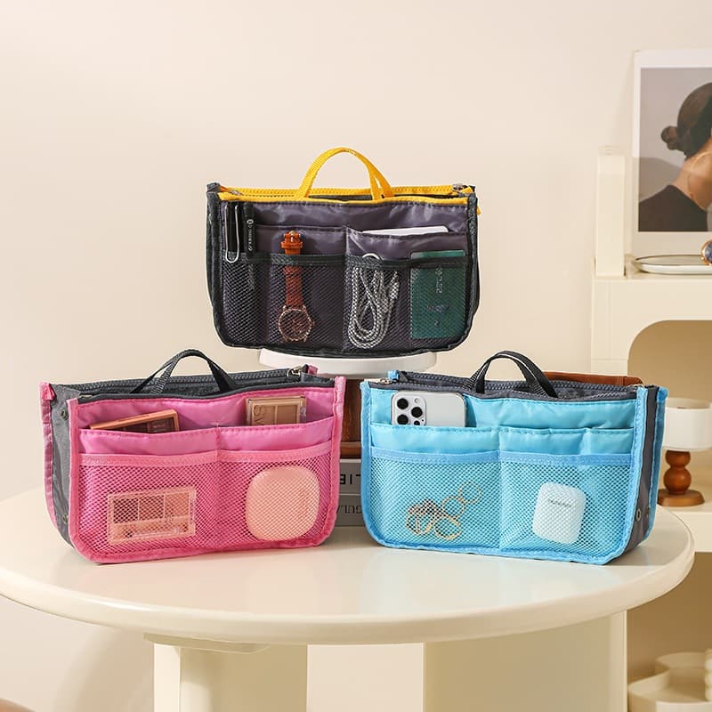 Organizador De Viagem Coreano Com Divisórias E Espuma Protetora