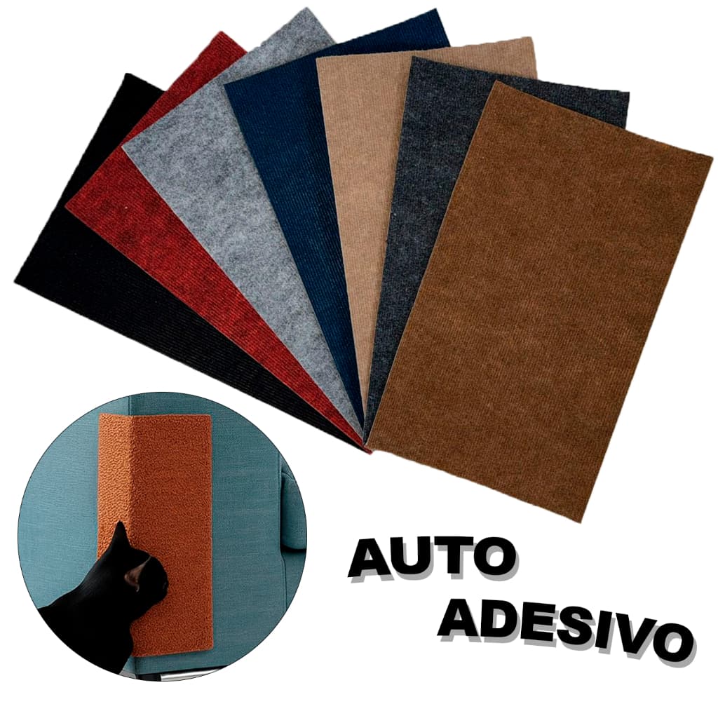 Arranhador Adesivo para Gato Protetor para Sofá e Cama Box Cantos Premium