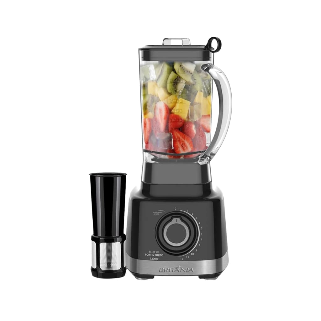 Liquidificador 3 Litros com 1400w de Potência Cor Preta Com Filtro BLQ1300P Britânia