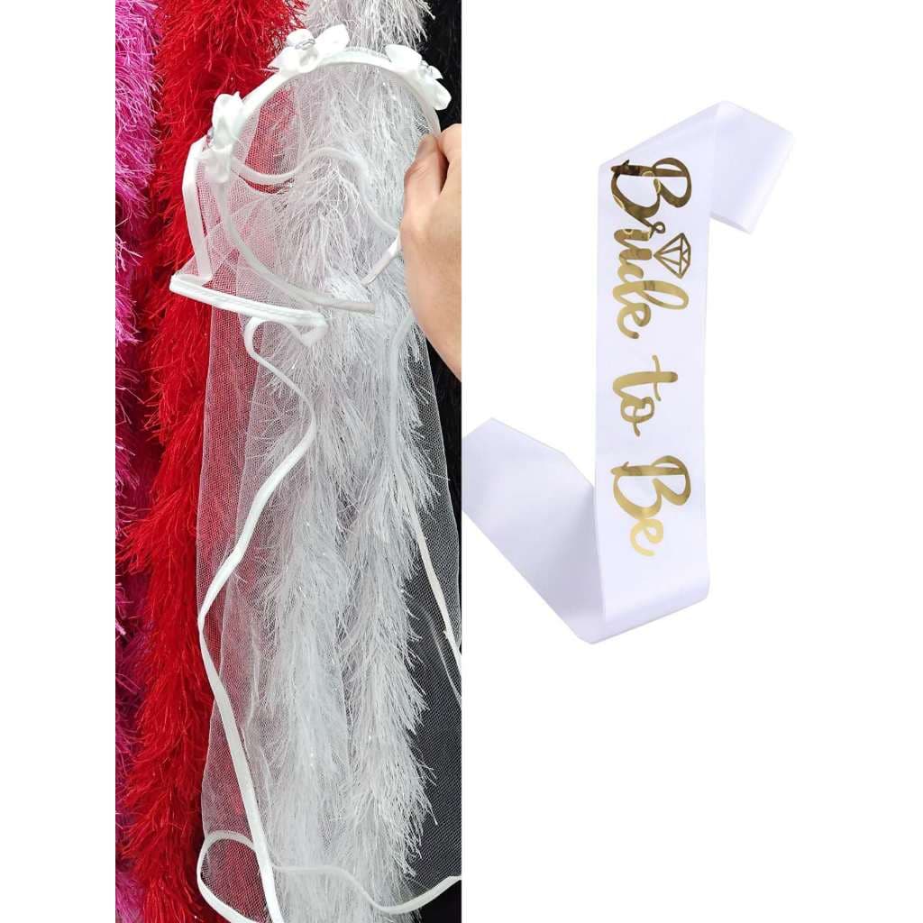 Kit 1 Arco Noiva + 1  Faixa Bride to Be Noiva despedida de solteira festa chá de lingerie