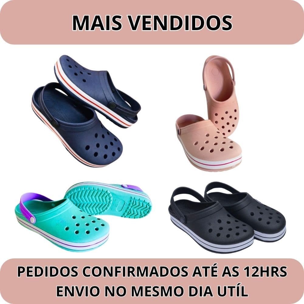 Sandália Babuche Anti Derrapante Confortável Unissex