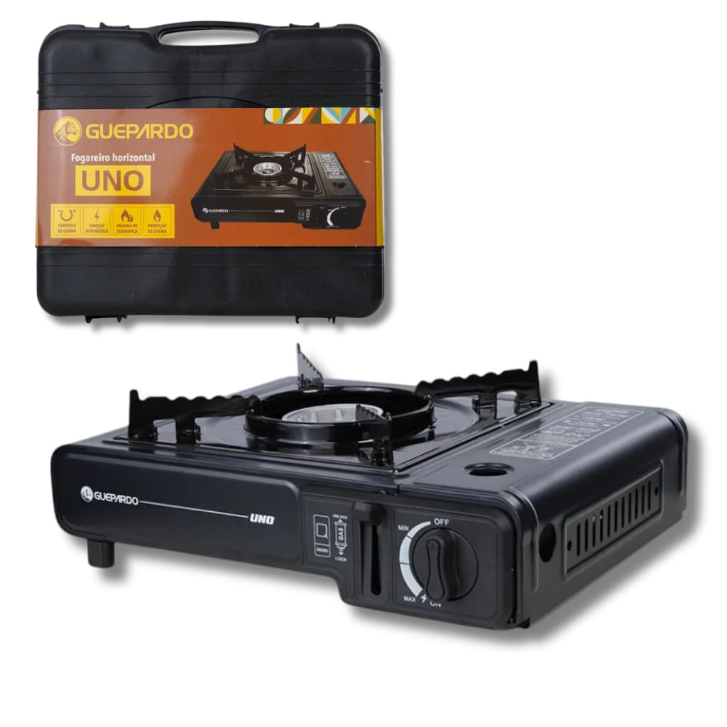 Fogareiro Fogão A Gás Portátil Multiuso Acampamento Pesca