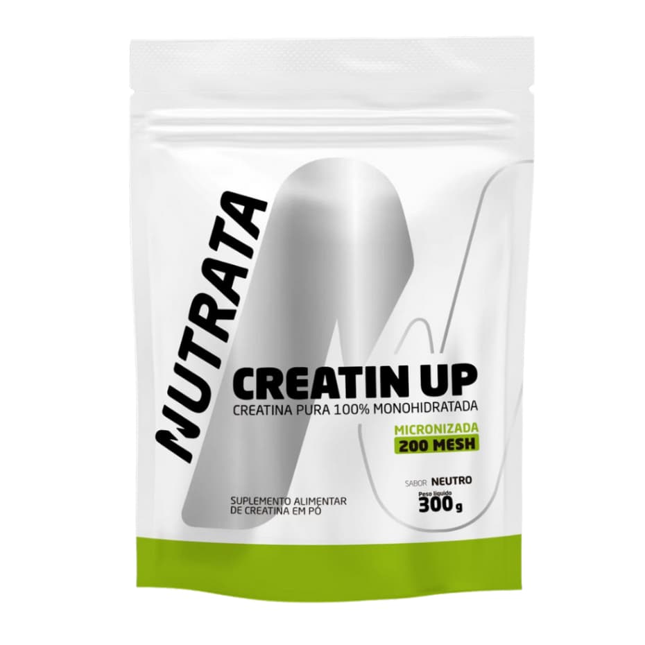 Creatina Monohidratada Up 300g Refil - Nutrata 100% Pura
