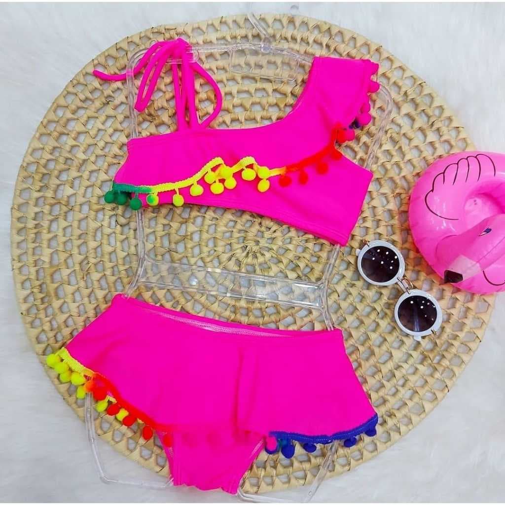 Biquini | Biquini Infantil Menina | Biquíni Infantil | Biquíni Juvenil | Moda Praia Juvenil | Tamanho 2 ao 16 | Bianca|