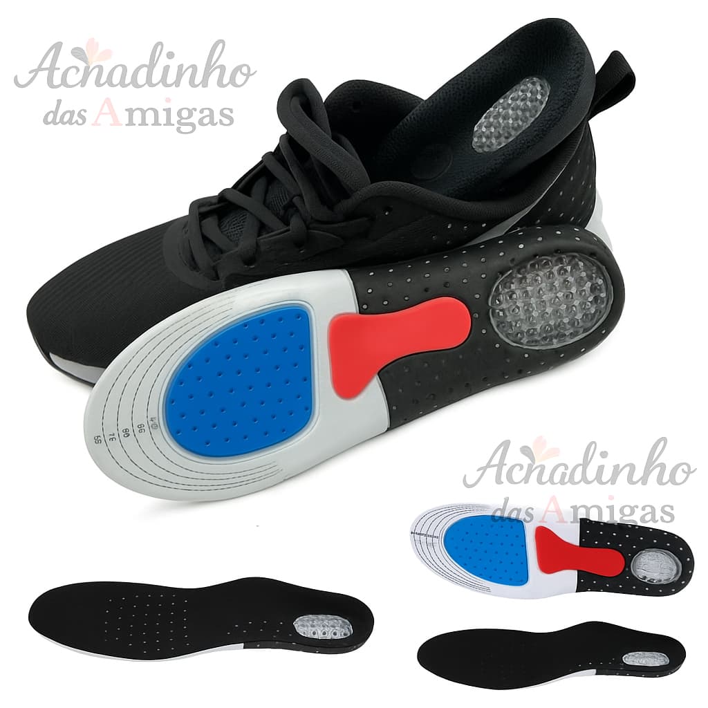 Palmilhas Esportivas Com Absorção De Choque , Design Macio De Alta Elasticidade À Prova De Odor Para Homens E Mulheres