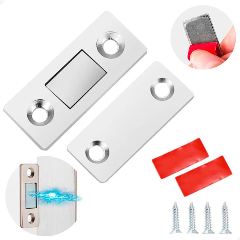 PARES Fecho Magnético De Neodímio Trava COM IMAPARA Porta Armário Guarda Roupa CONZINHO