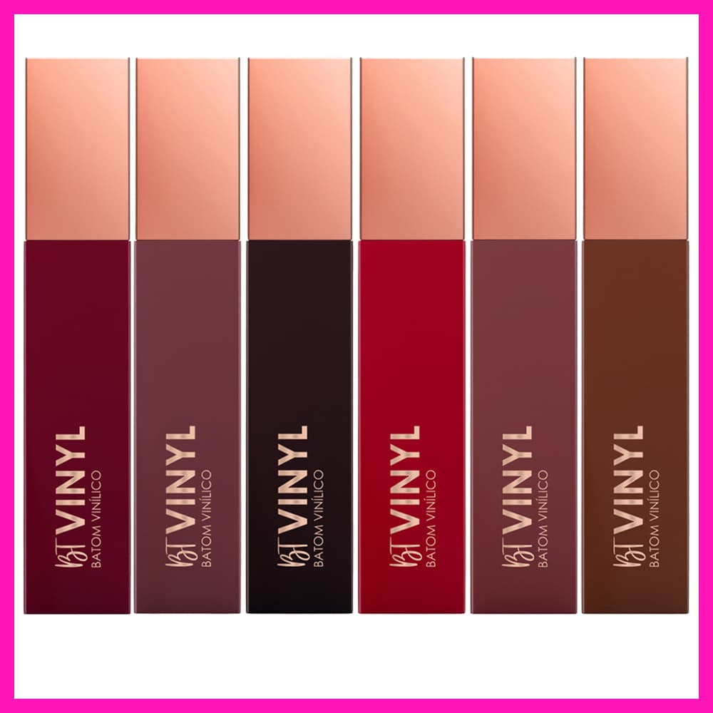Bruna Tavares BT Vinyl Batom Vinilico (Mantém o efeito e a duração de um batom líquido vinil)