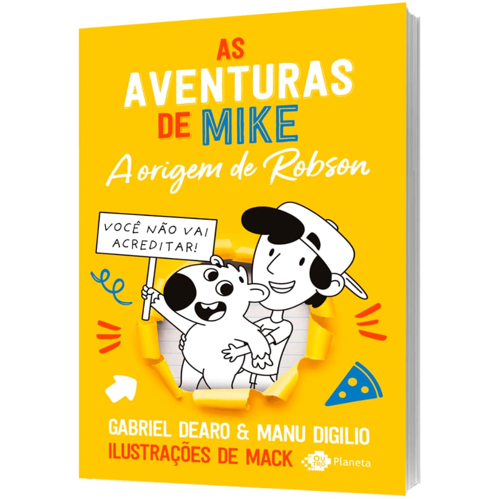 Livro as Aventuras de Mike 4 - A origem de Robson
