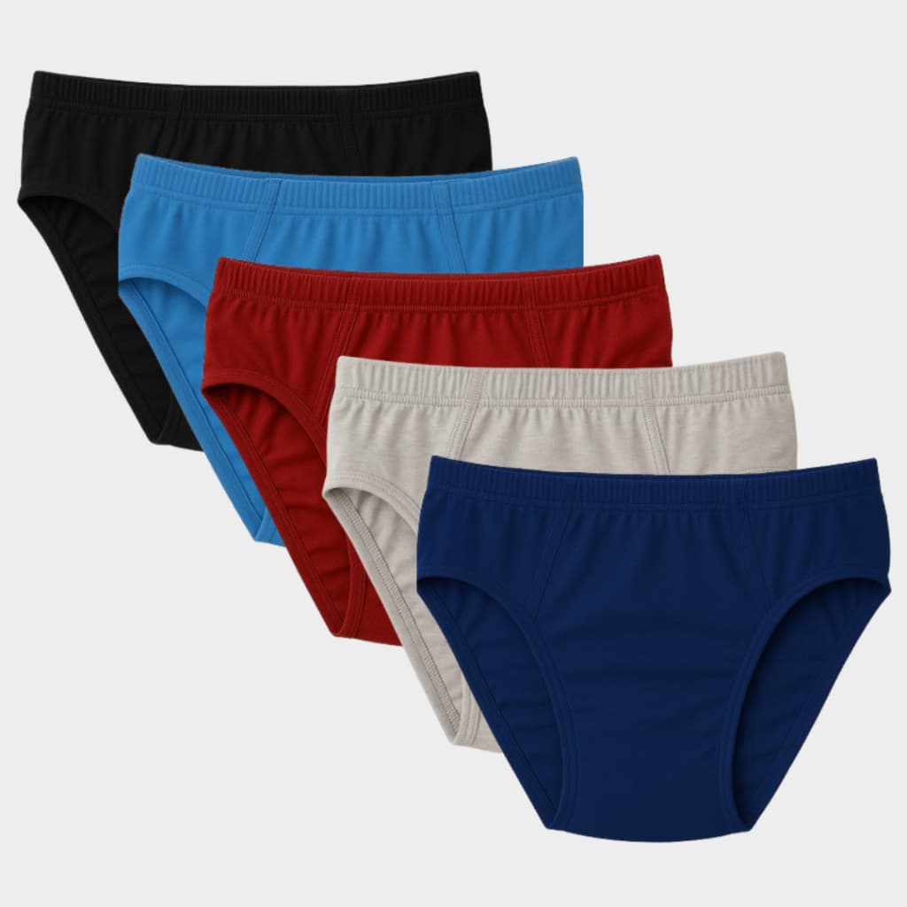 5 Cuecas Slip 100% Algodão Plus Size Adulto Masculino Revenda