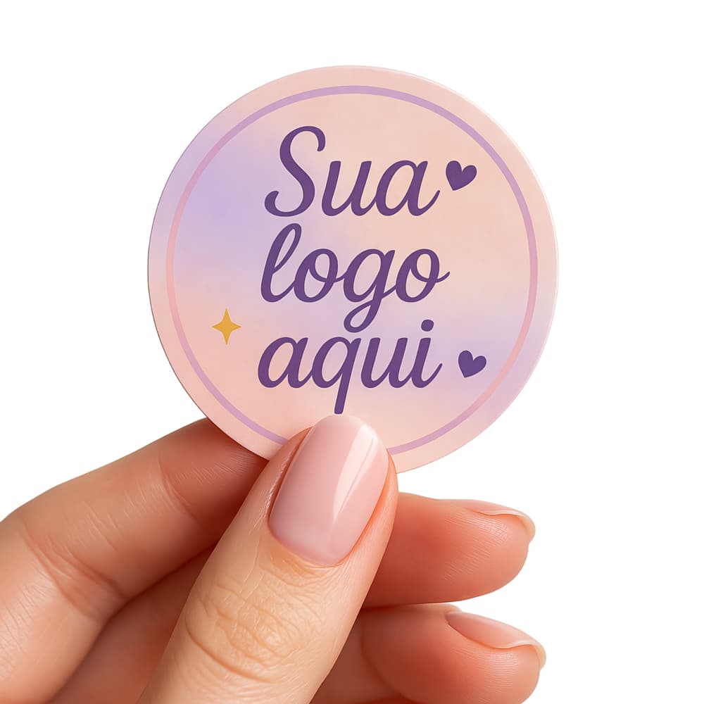 Etiquetas Personalizadas Adesivo Vinil Personalizado 3x3 4x4 5x5