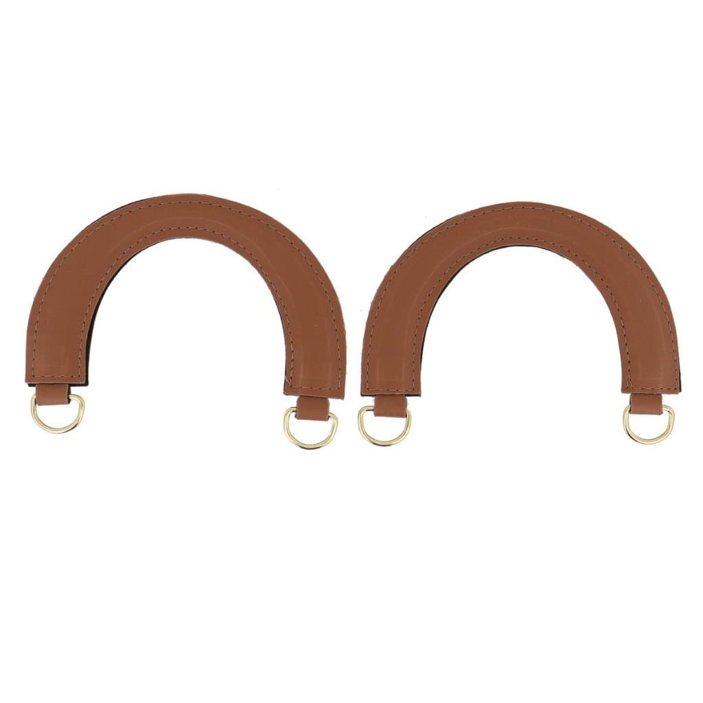 Alça Meia LUA(O PAR) para Bolsas Croche Artesanatos,