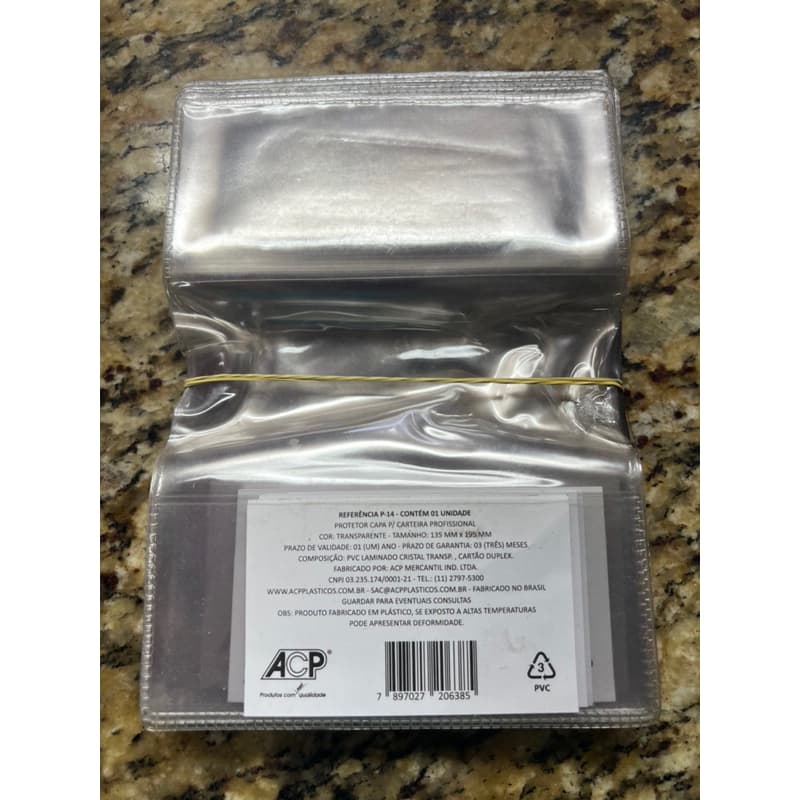 Capa protetora para carteira de trabalho profissional , caderneta escolar e passaporte, 50 unidades