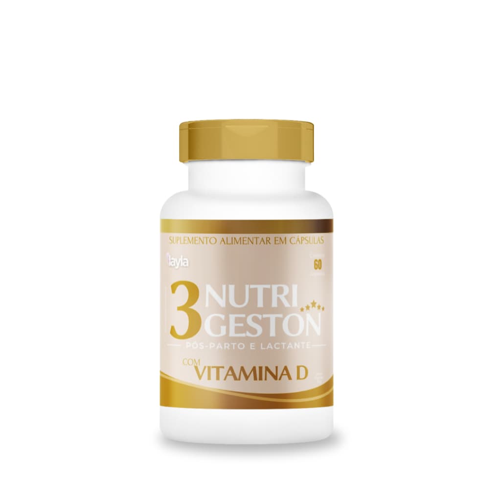 Nutrigeston 3 - Leve Para 1 Mês - Vitaminas para Lactantes - Amamentação