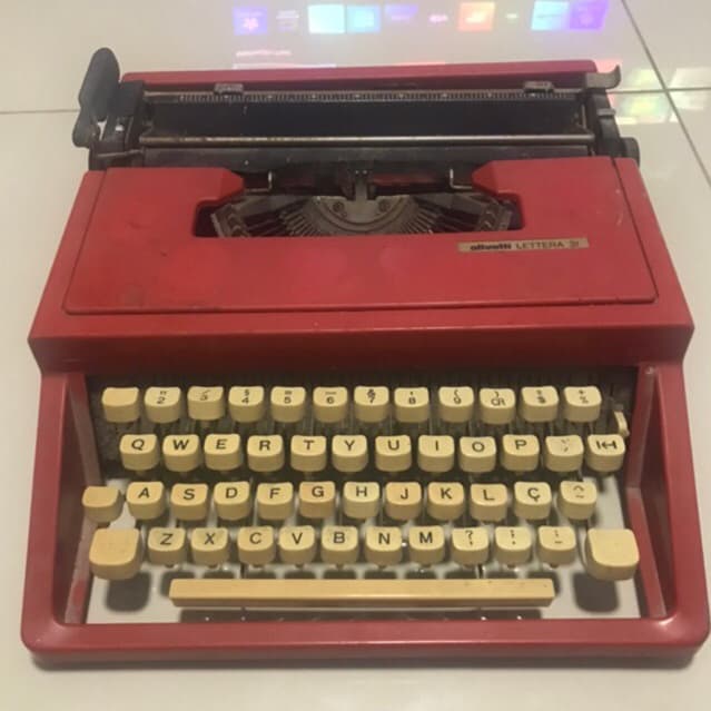 Máquina de Escrever Vintage