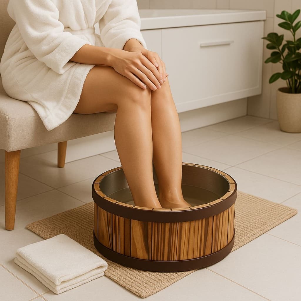 Bacia Tina Hidratação Relaxamento Escalda Mãos Conforto Manicure Casa