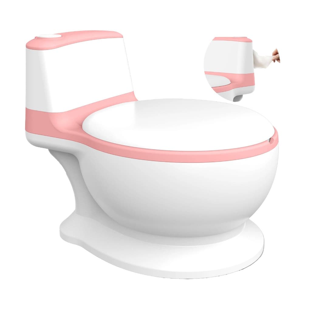 Troninho Privadinha Assento Redutor Pinico Infantil Para Desfralde Cor Rosa Bambinelli