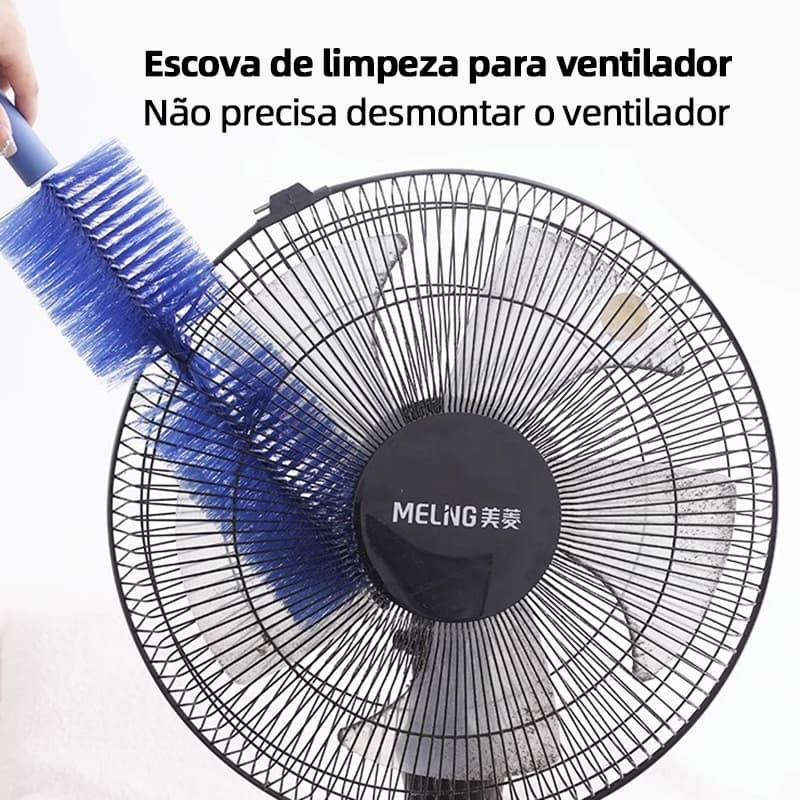 "Limpe facilmente todos os cantos da sua casa. Um kit de limpeza diversificado pode lidar com diferentes cenários de lim