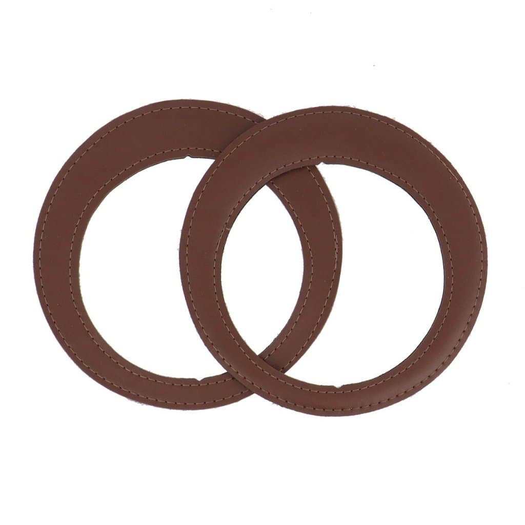 ALÇA EM COURO SINTETICO(O PAR) PARA BOLSAS CROCHE,TRICO E ARTESANATO