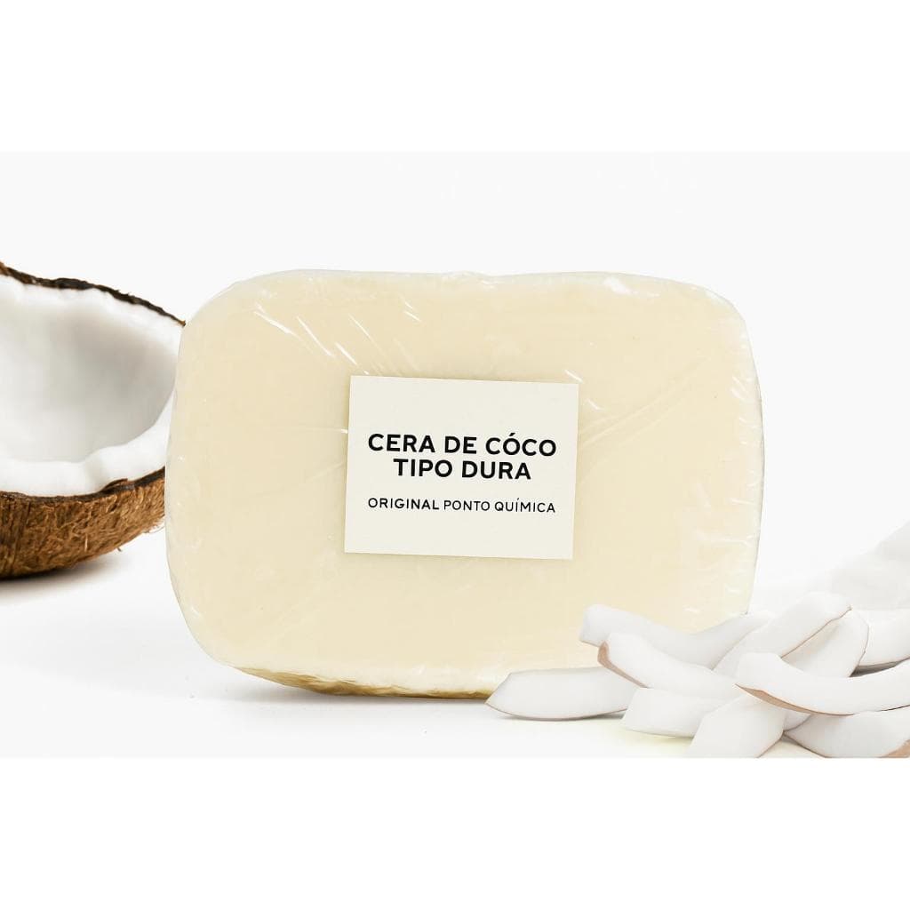 Cera De Coco Para Velas Veganas Tipo Dura (Para Desmolde)  - Ponto Química - Em Tabletes - 1 Kg