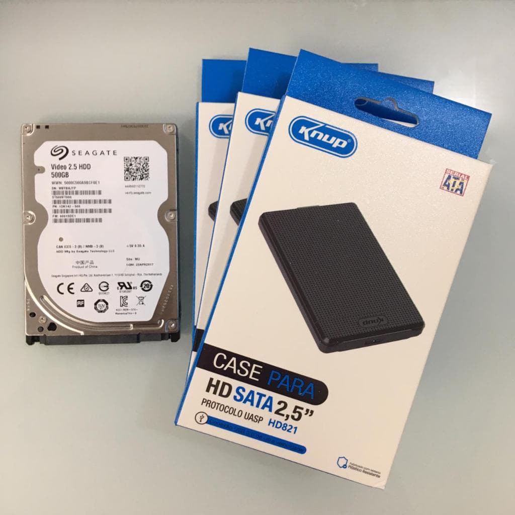 HD Externo 500GB - PS3/PS4/XBOX