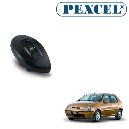 Interruptor de vidro elétrico Palio Young Simples Verde