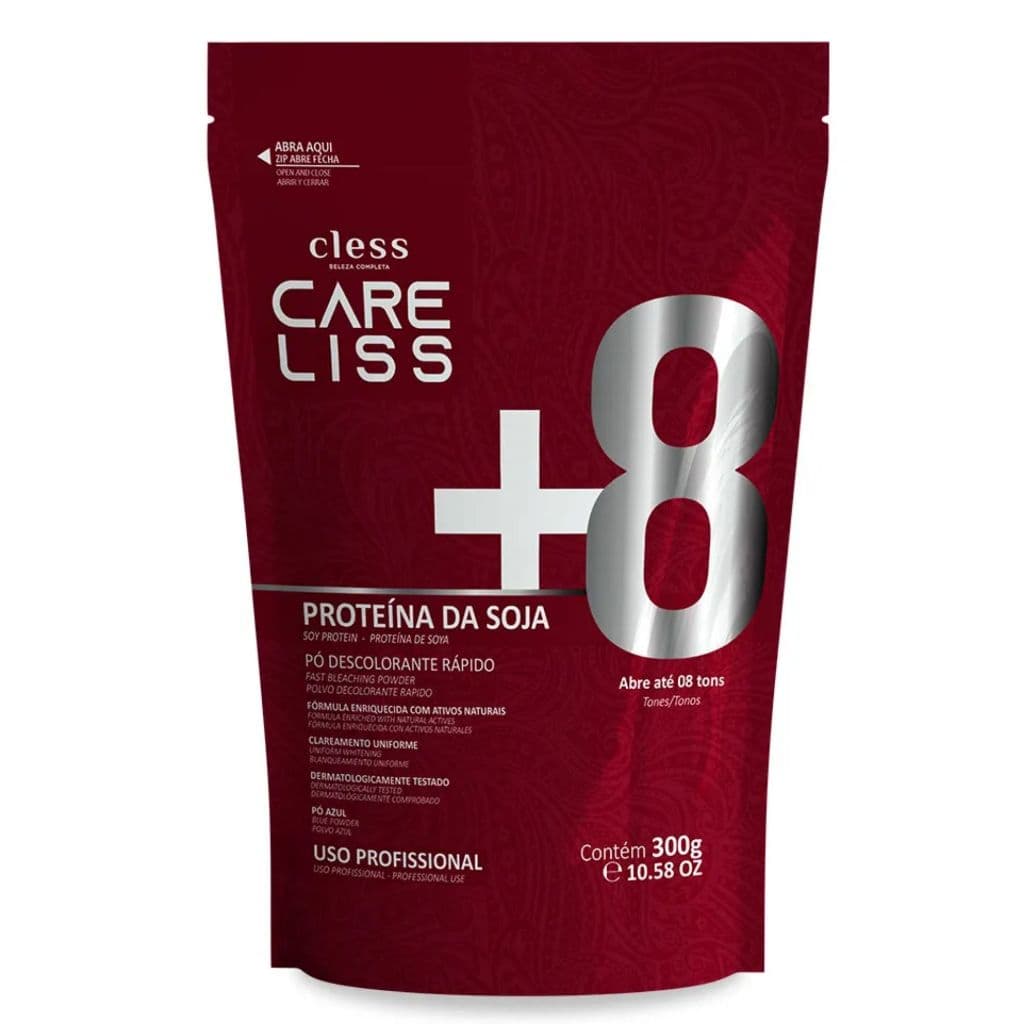 Pó Descolorante Care Liss 50g Proteínas de Soja