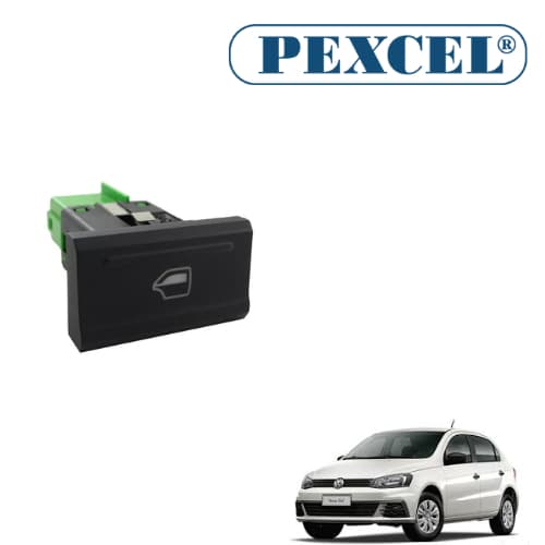 Interruptor de vidro elétrico Gol G7 traseiro esquerdo