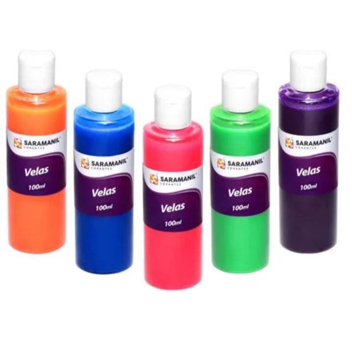 Corante Líquido para Velas 100ml Saramanil