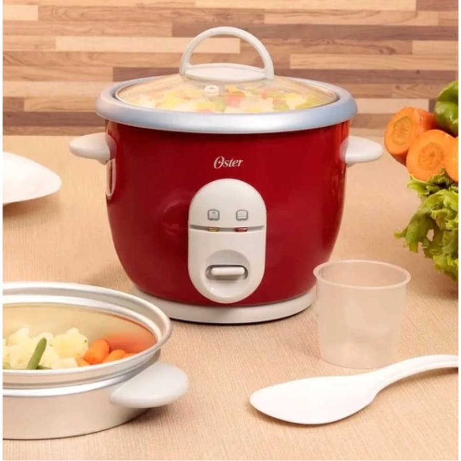 Panela de Arroz Elétrica 3 Copos Facile Cinza 4722 - Oster