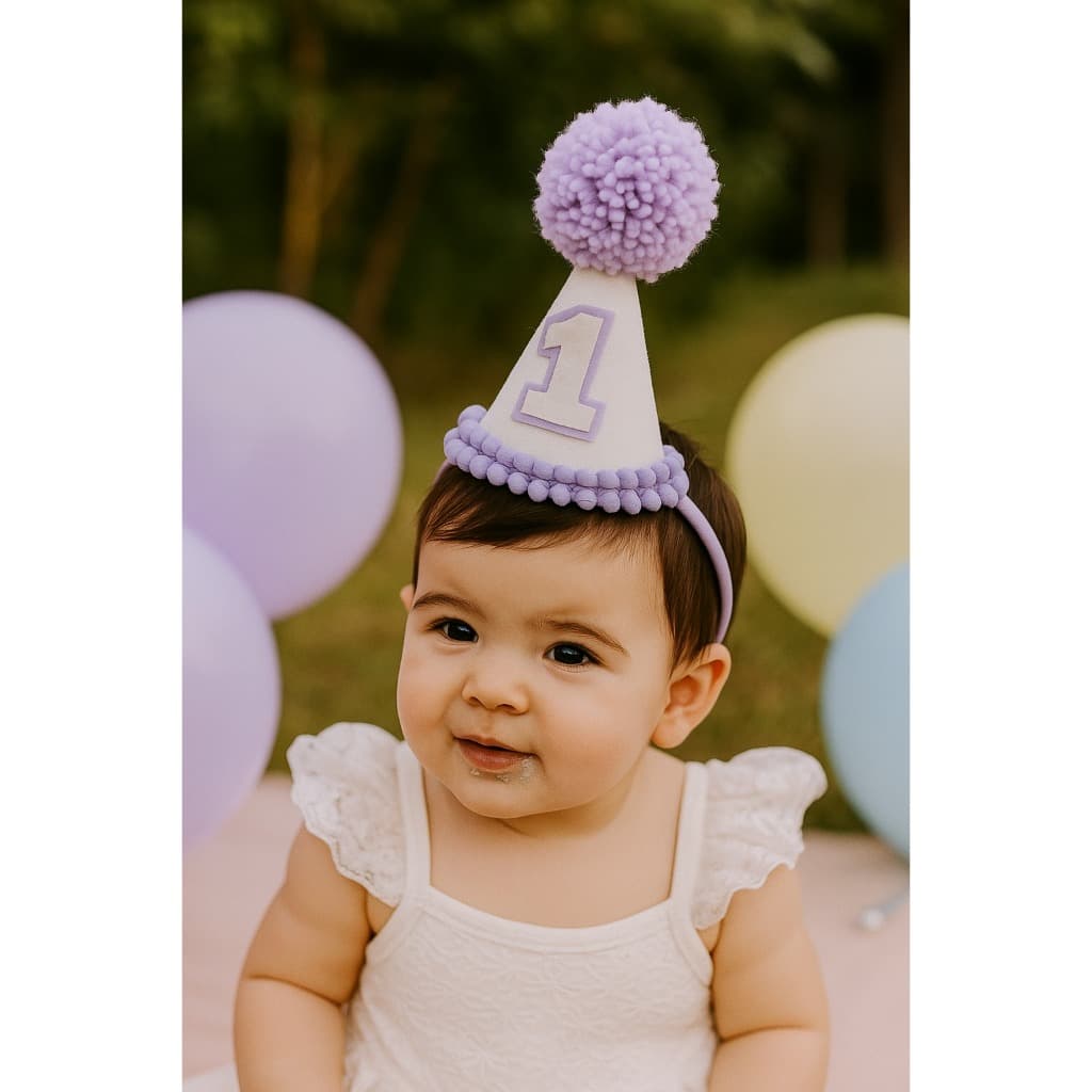 Chapéu De Aniversário Infantil Smash The Cake Festa