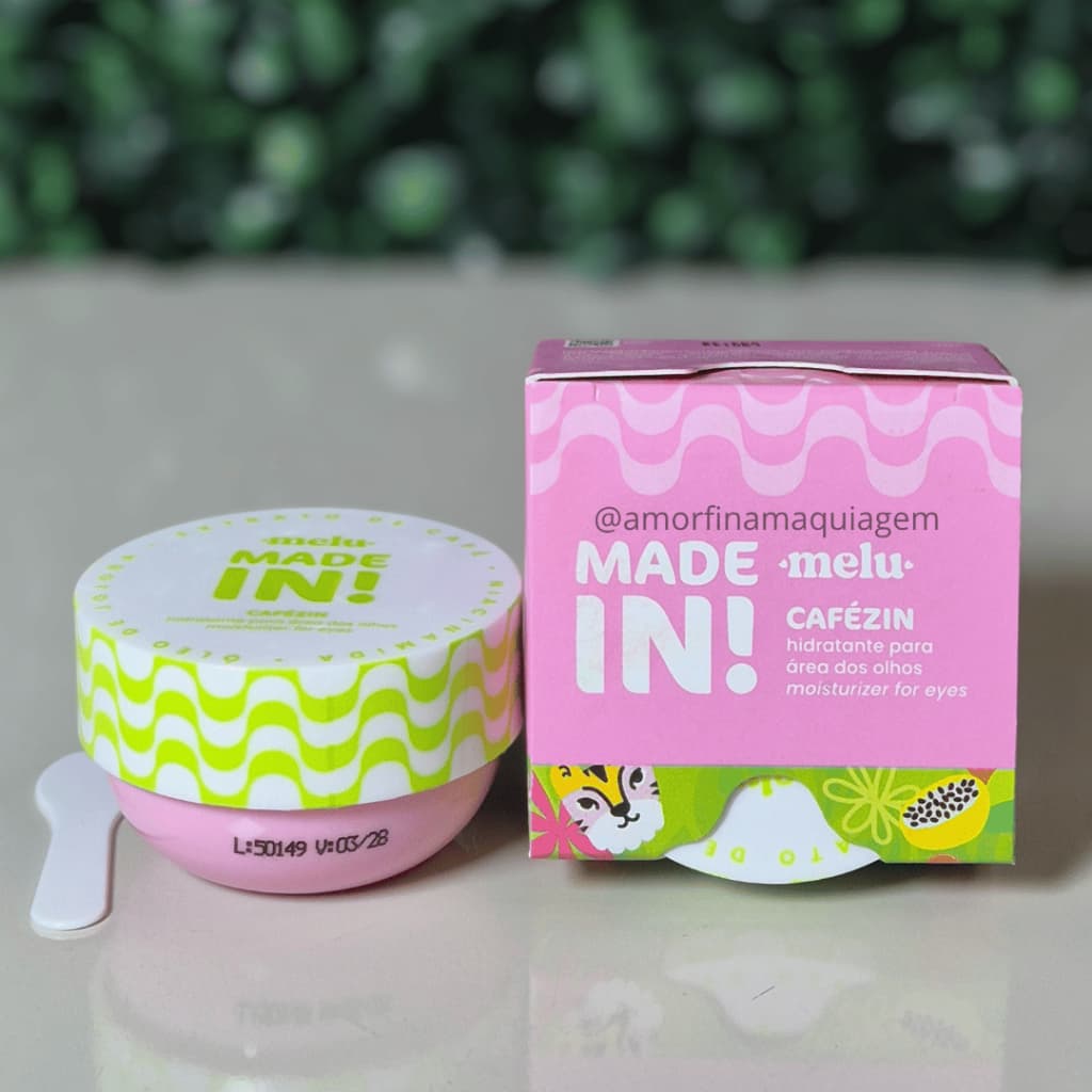 Hidratante para Área dos Olhos Cafézin – Made In Melu by Ruby Rose (15g)
