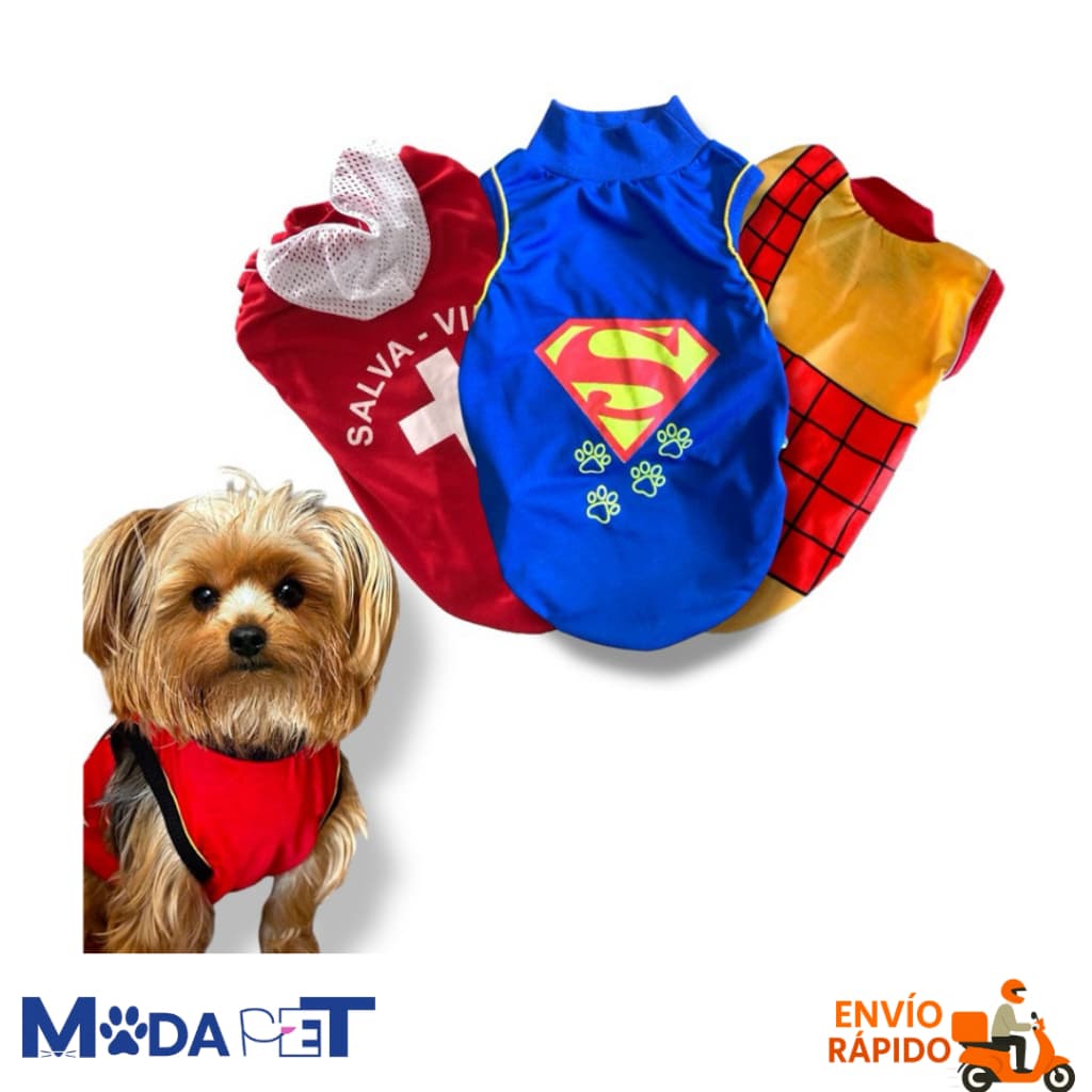 Roupa Pet Regata Verão Gato Cães Pequeno Médio Grande Porte