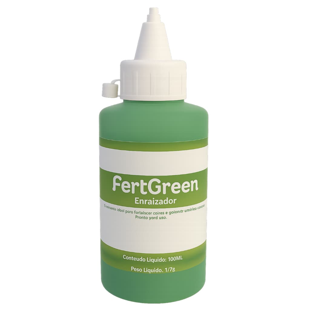Fertilizante Líquido FertGreen Enraizador 100ml - Potencialize o Seu Jardim!