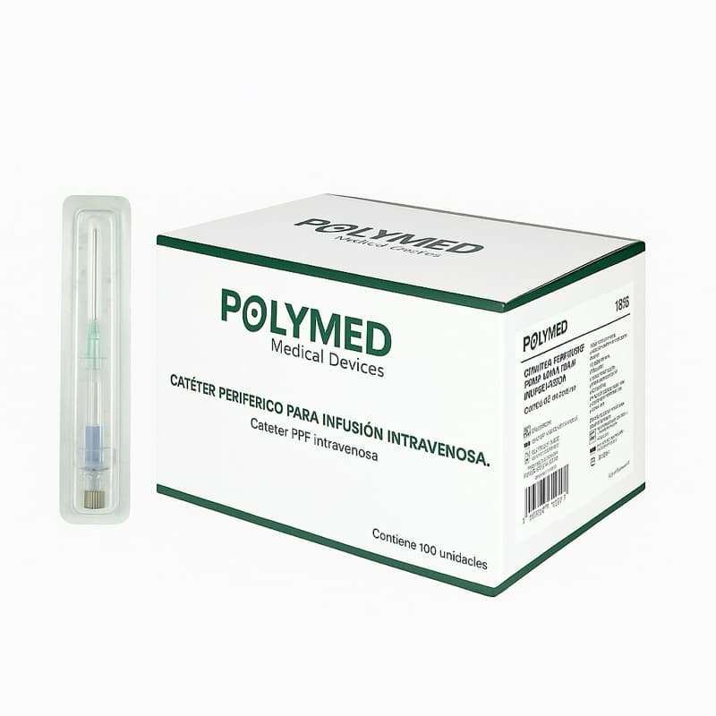 Cateter Polymed 30 unidades piercing clinica veterinária laboratório acesso venoso intravenoso
