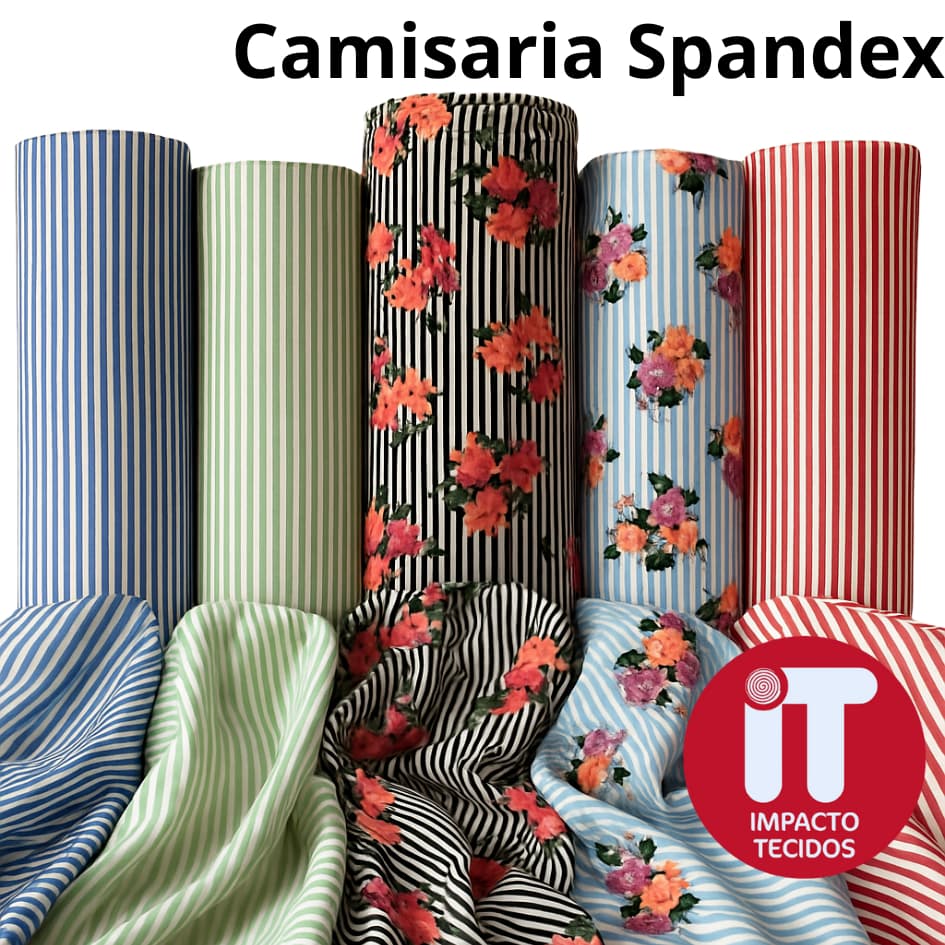 Tecido Crepe Camisaria Spandex 1 metro x 1,40