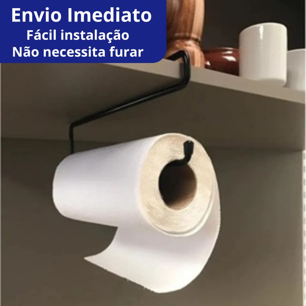 Suporte para Papel Toalha Armário