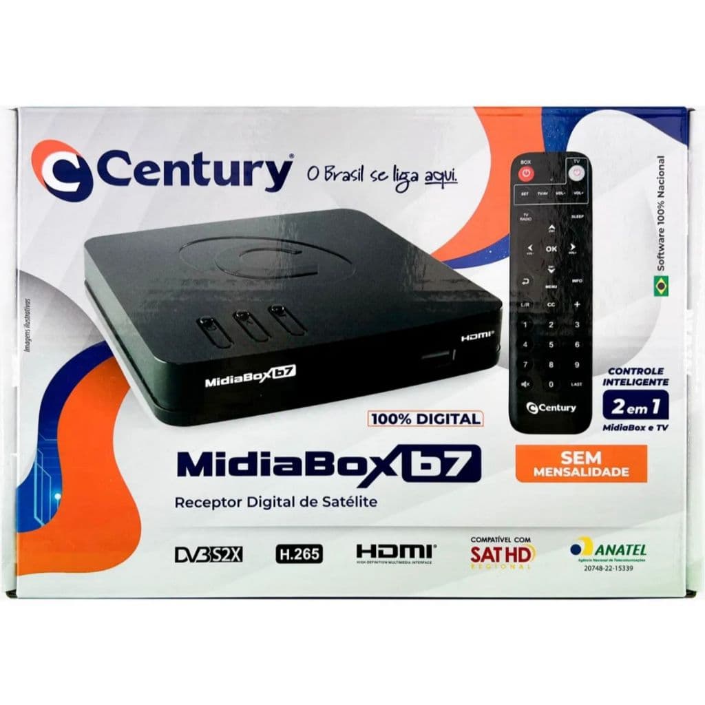 Receptor Digital de satelite Century B7