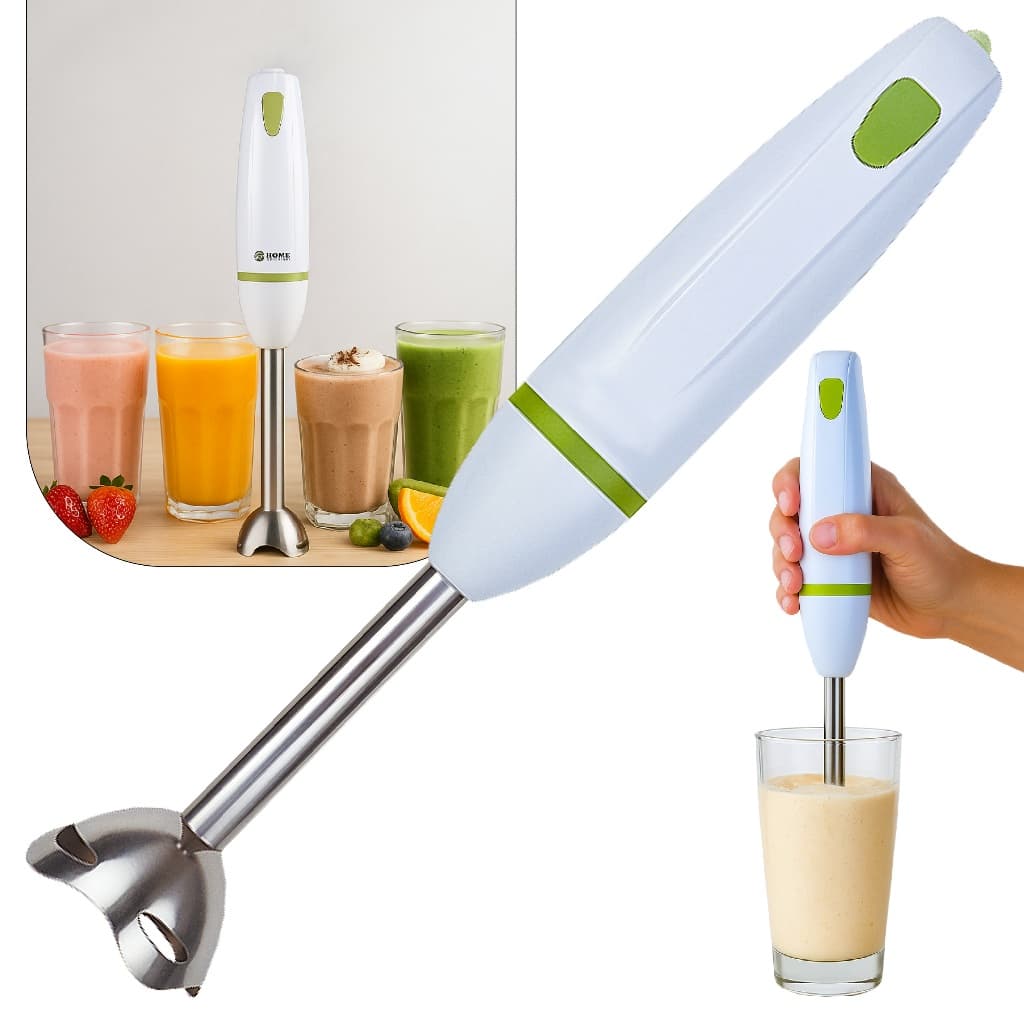 Processador De Alimentos Mixer Blend De Mão Vertical Turbo Whey Bebidas Sopas Linha Premium