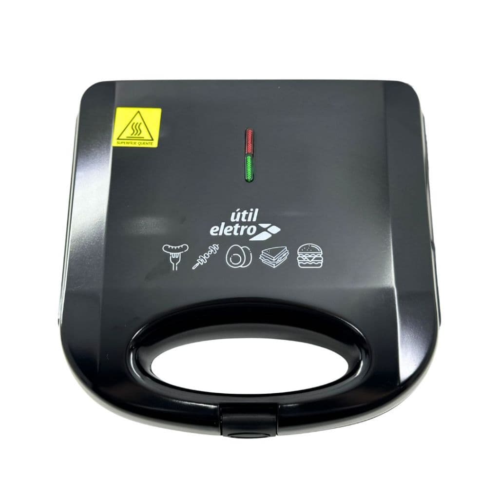 Grill E Sanduicheira Elétrica Misteira Lanche 110/220v