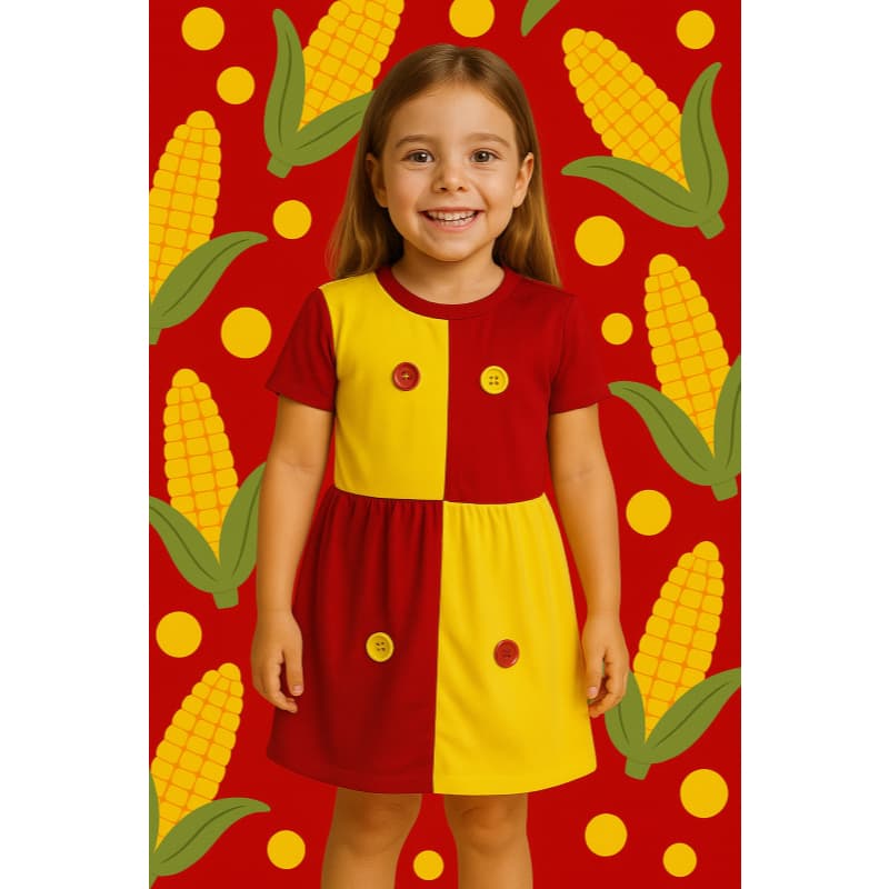 FANTASIA INFANTIL EMILIA FESTAS MENINAS